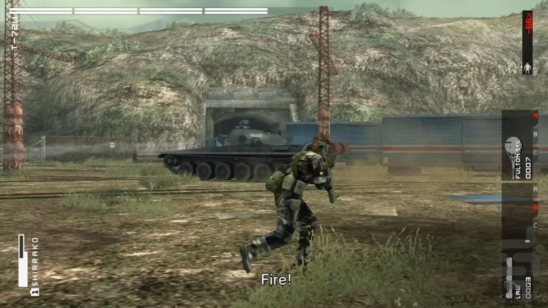 متال گیر سولید (واکر صلح) غیر رسمی - Gameplay image of android game