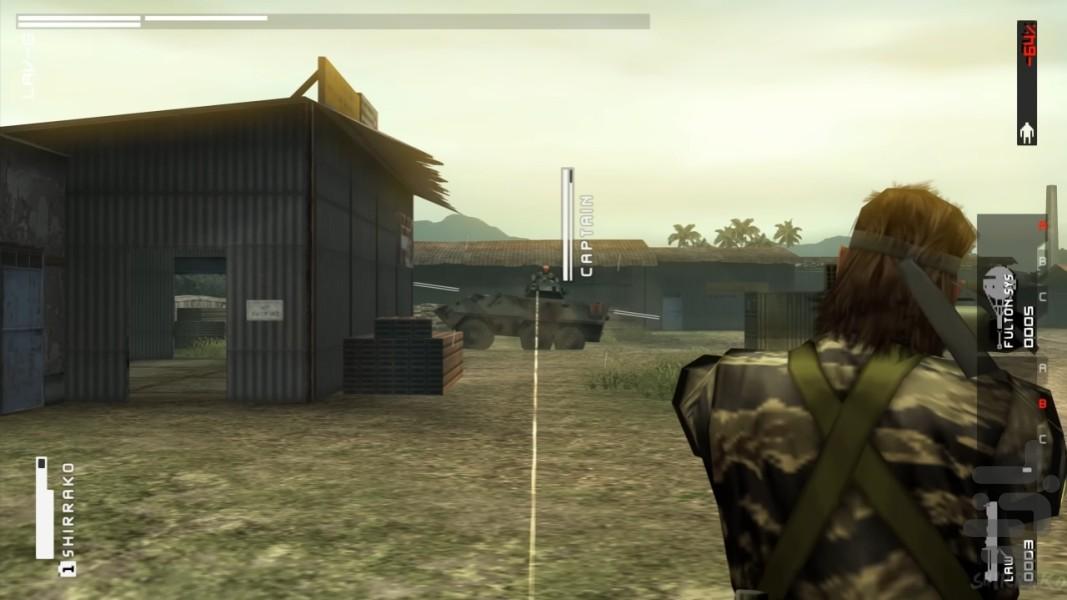 متال گیر سولید (واکر صلح) غیر رسمی - Gameplay image of android game
