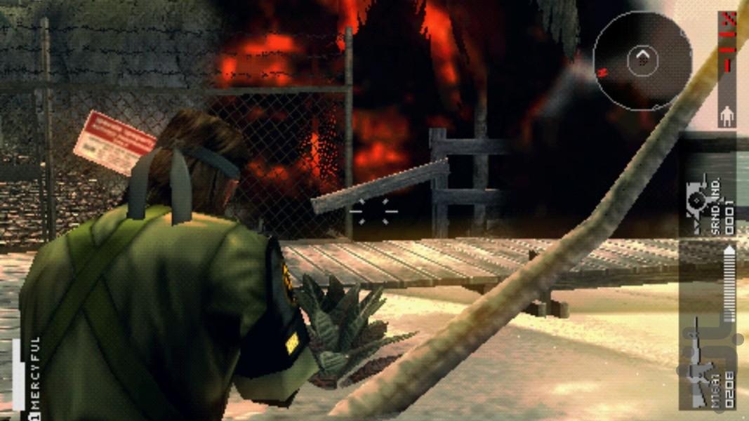 متال گیر سولید (واکر صلح) غیر رسمی - Gameplay image of android game