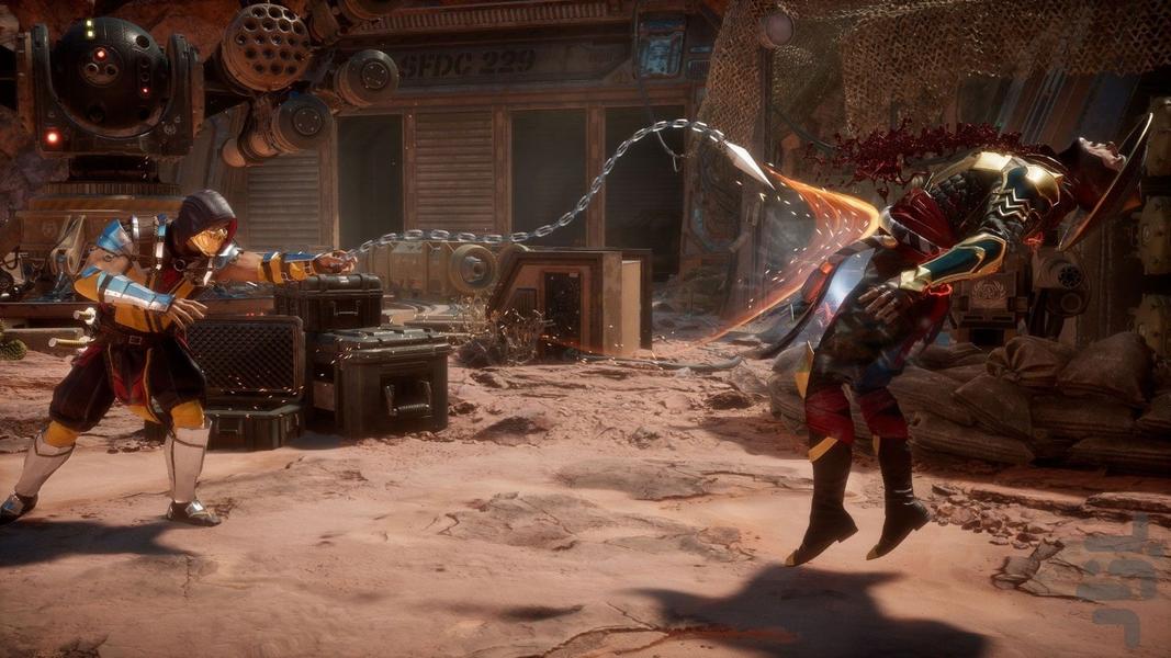 مورتال کمبت 11 - Gameplay image of android game