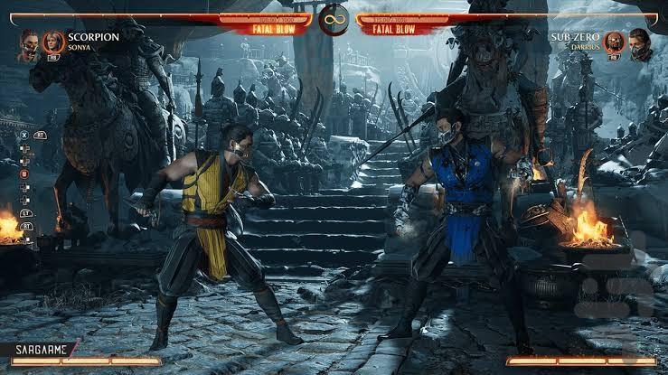 بازی مورتال کمبت 1 (غیر رسمی) - Gameplay image of android game