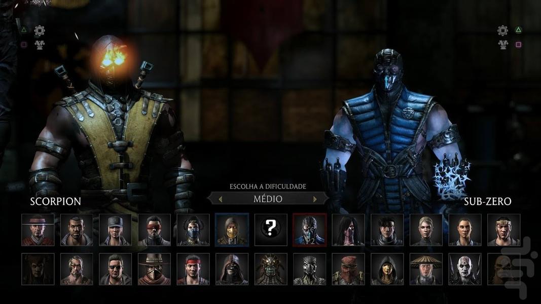 مورتال کمبت X (غیر رسمی) - Gameplay image of android game