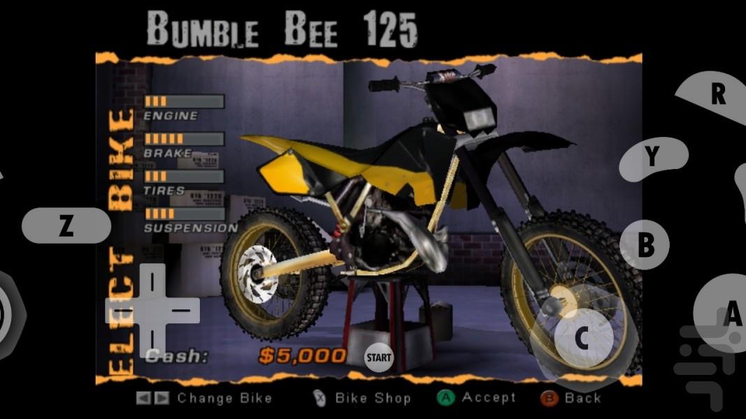 موتورسواری نمایشی متال X (غیر رسمی) - Gameplay image of android game