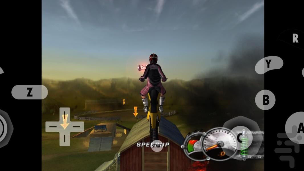 موتورسواری نمایشی متال X (غیر رسمی) - Gameplay image of android game