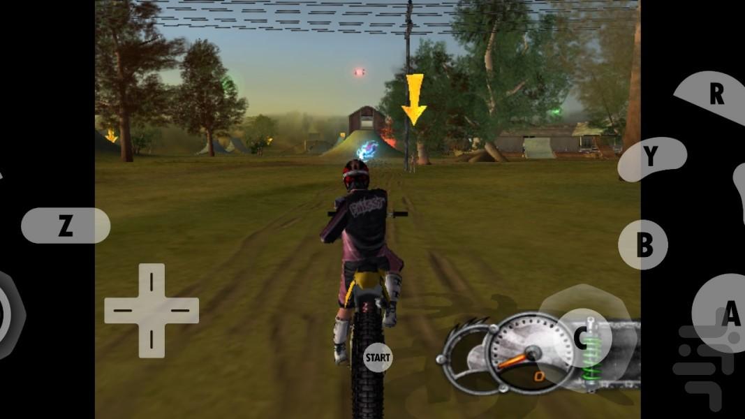 موتورسواری نمایشی متال X (غیر رسمی) - Gameplay image of android game