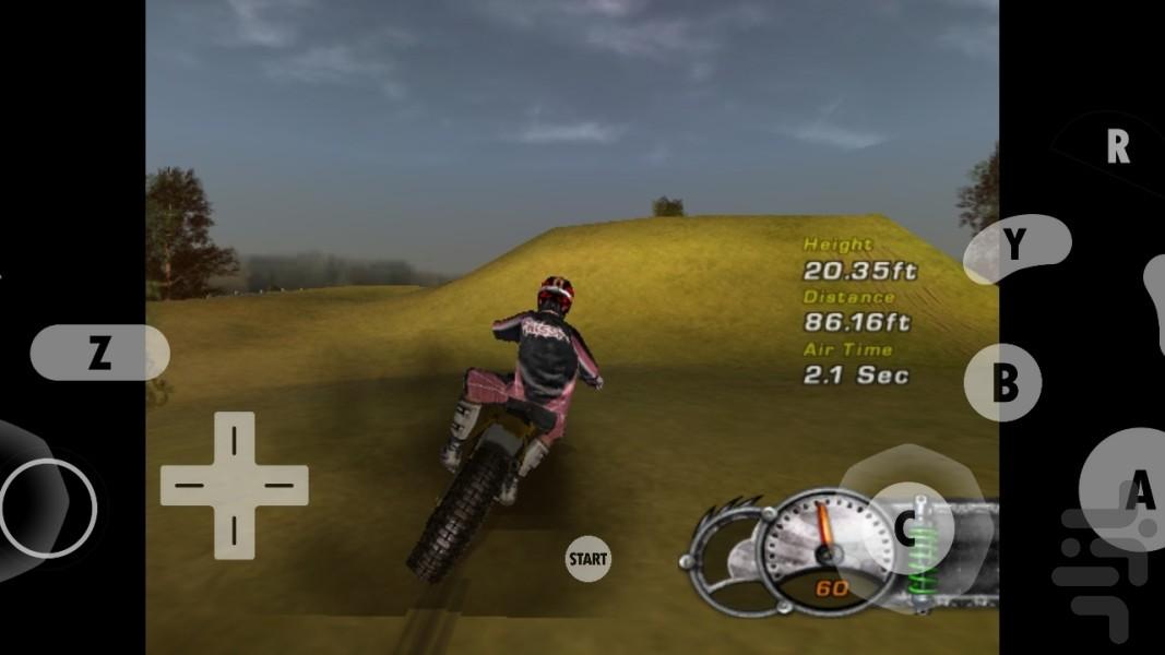 موتورسواری نمایشی متال X (غیر رسمی) - Gameplay image of android game