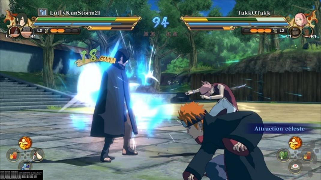 ناروتو x بوروتو نینجا استورم غیررسمی - Gameplay image of android game