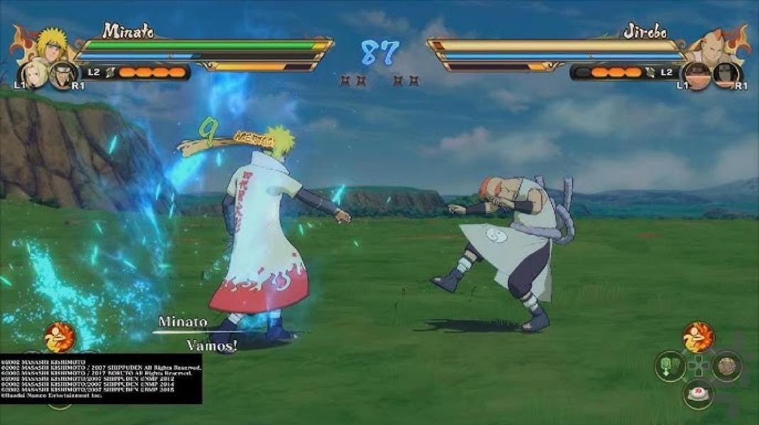 ناروتو x بوروتو نینجا استورم غیررسمی - Gameplay image of android game