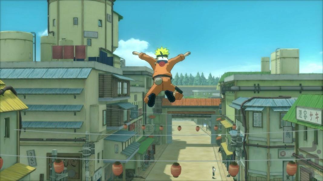 ناروتو سه گانه نینجا استورم غیررسمی - Gameplay image of android game