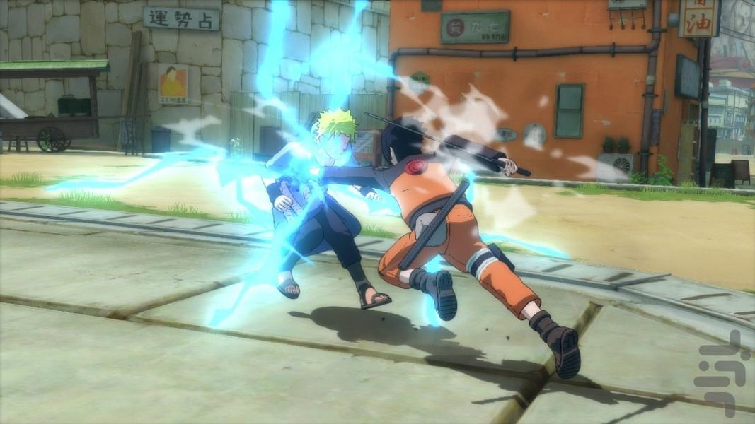 ناروتو سه گانه نینجا استورم غیررسمی - Gameplay image of android game