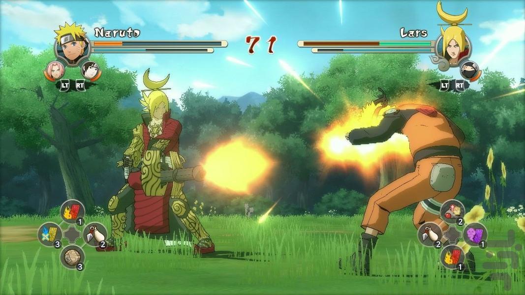 ناروتو شیپودن نینجا استورم 2 غیررسمی - Gameplay image of android game
