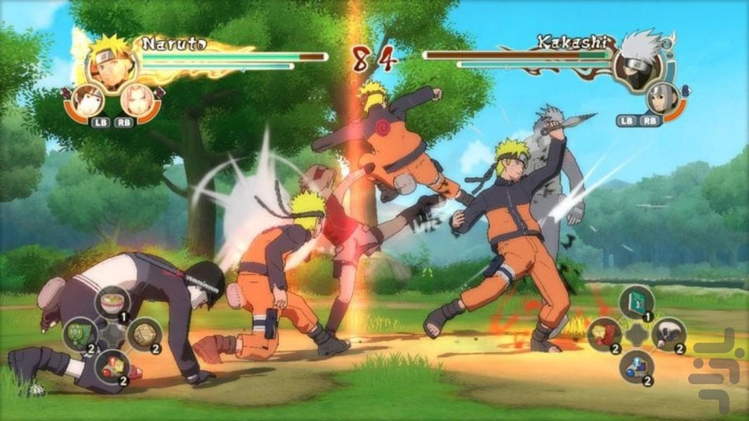ناروتو شیپودن نینجا استورم 2 غیررسمی - Gameplay image of android game