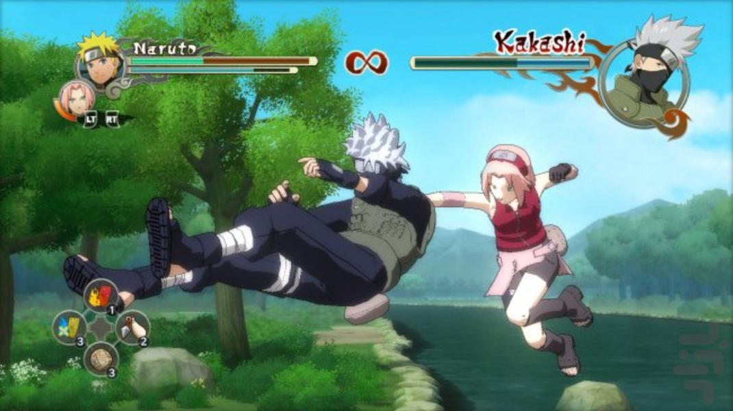 ناروتو شیپودن نینجا استورم 2 غیررسمی - Gameplay image of android game