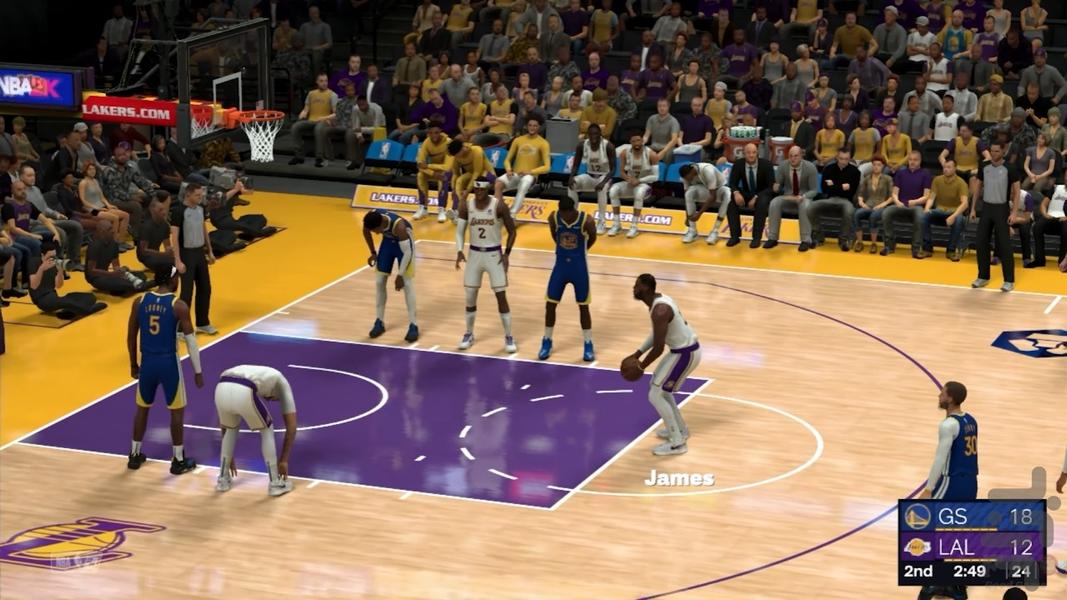 شبیهساز NBA ۲K۲۴ (غیر رسمی) - عکس بازی موبایلی اندروید