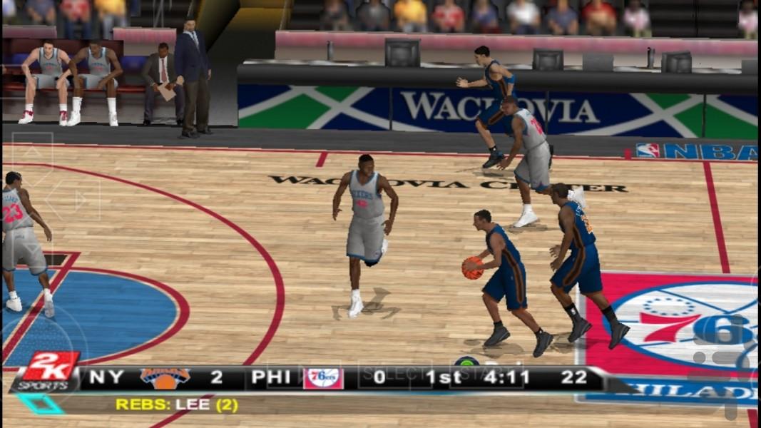 بسکتبال حرفه ای ۲K۱۰ (غیر رسمی) - عکس بازی موبایلی اندروید