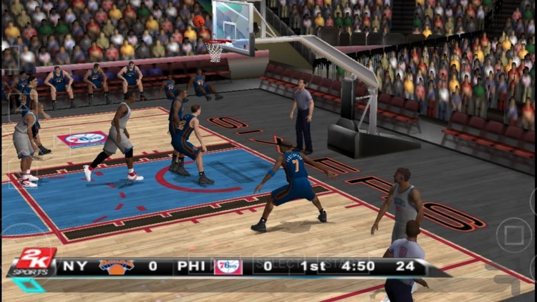 بسکتبال حرفه ای ۲K۱۰ (غیر رسمی) - عکس بازی موبایلی اندروید