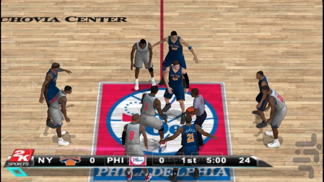 بسکتبال حرفه ای ۲K۱۰ (غیر رسمی) - عکس بازی موبایلی اندروید