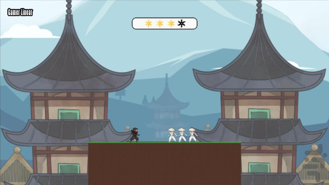 نینجای ماهر (قاتل شوریکن) غیر رسمی - Gameplay image of android game
