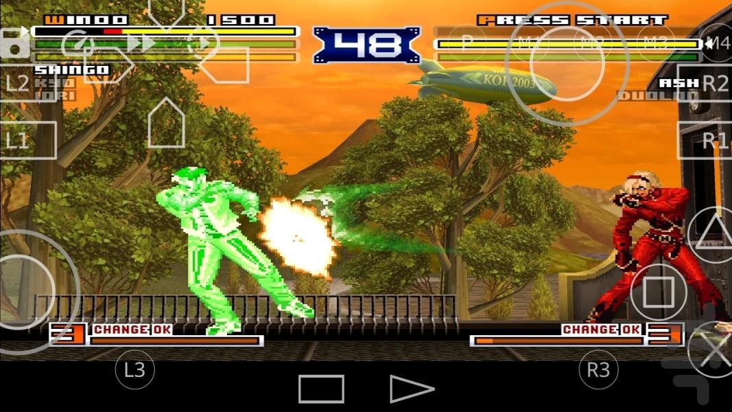 پادشاه مبارزان 2003 (غیر رسمی) - Gameplay image of android game