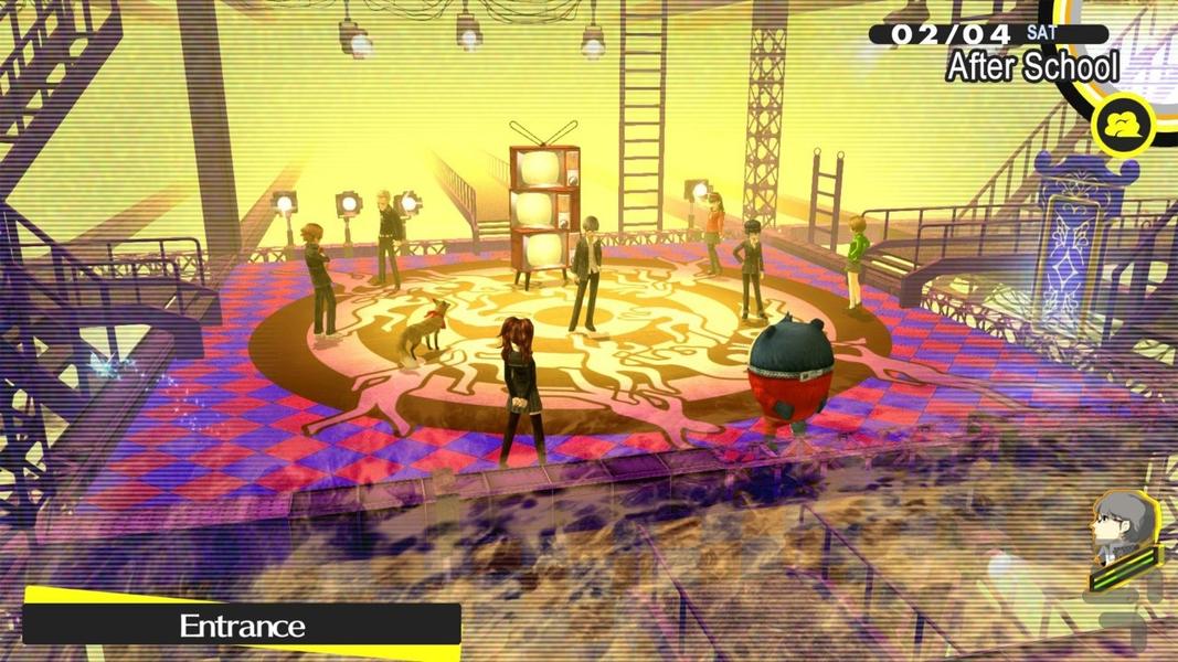 پرسونا 4 گلدن (غیر رسمی) - Gameplay image of android game