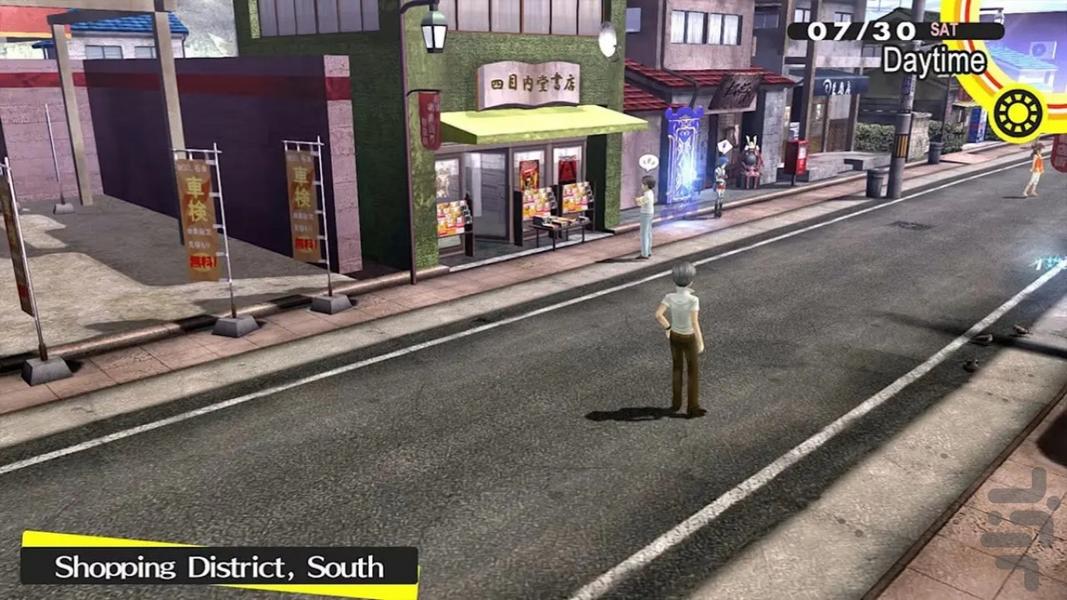 پرسونا 4 گلدن (غیر رسمی) - Gameplay image of android game