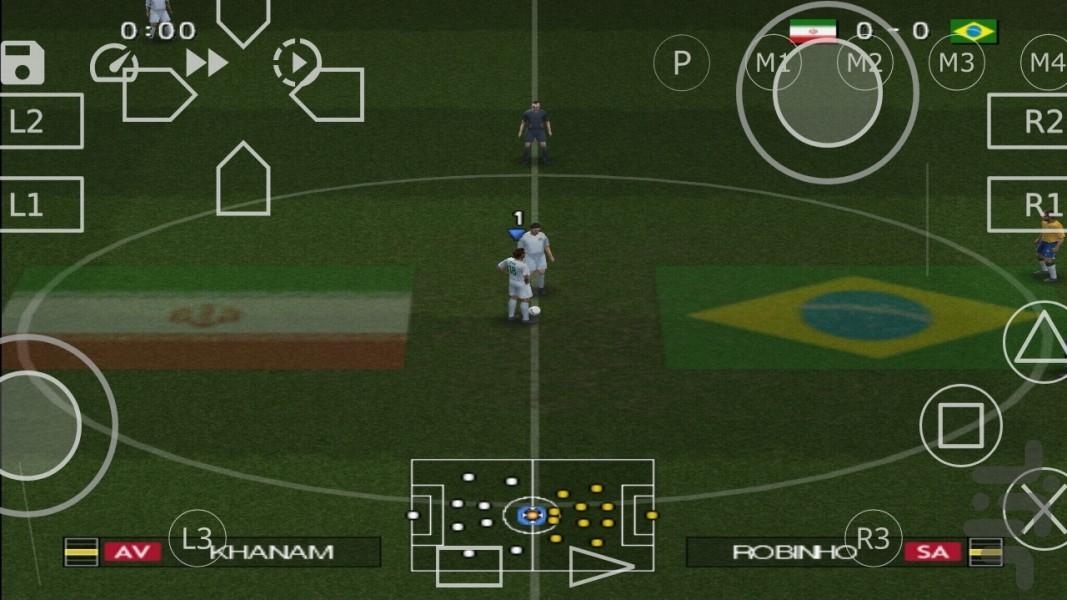 PES 2009 (غیر رسمی) - Gameplay image of android game