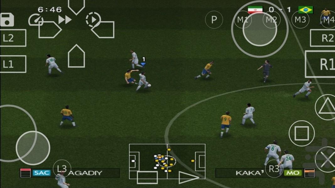 PES 2009 (غیر رسمی) - Gameplay image of android game