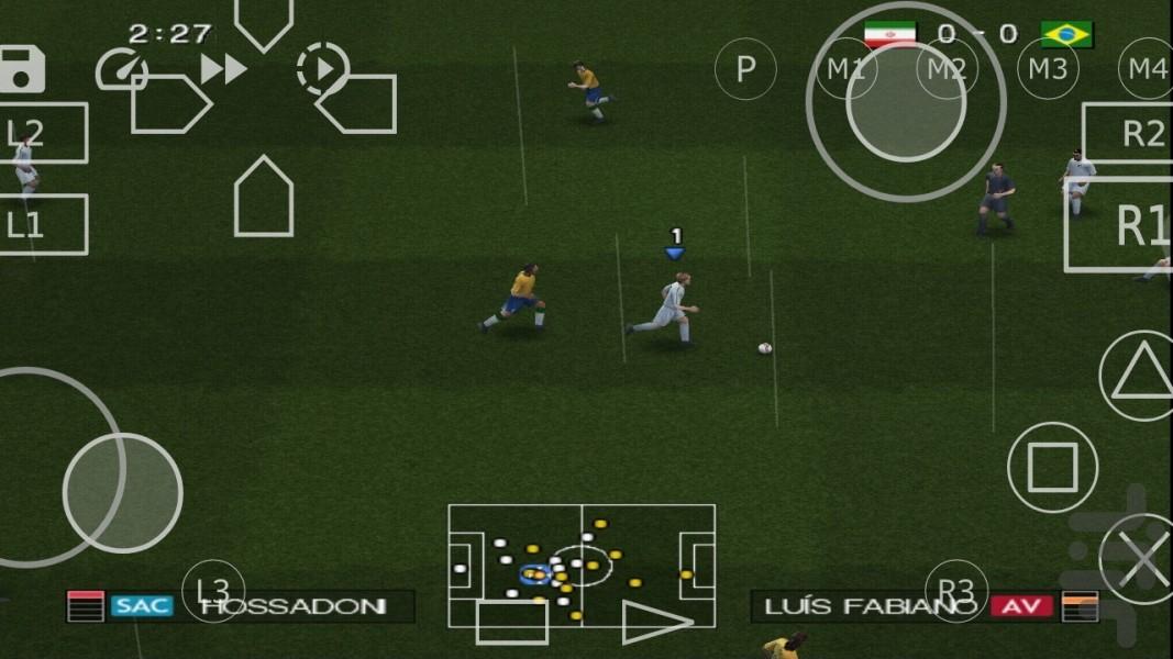 PES 2009 (غیر رسمی) - Gameplay image of android game