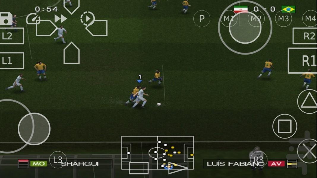 PES 2009 (غیر رسمی) - Gameplay image of android game