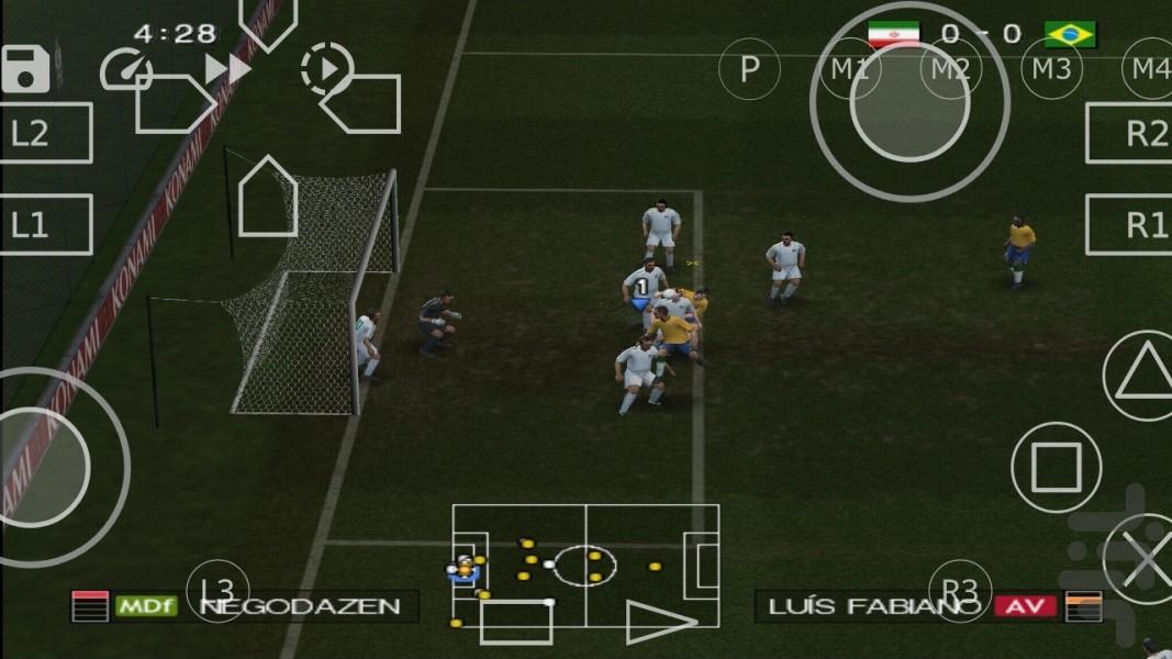 PES 2009 (غیر رسمی) - Gameplay image of android game