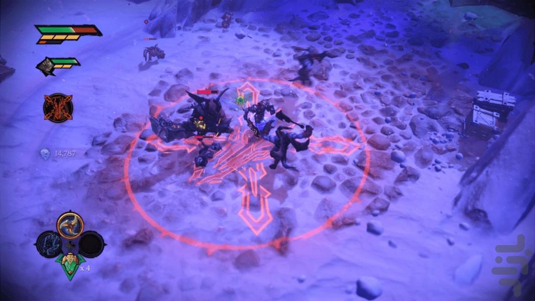 پیدایش دارکسایدرز (غیر رسمی) - Gameplay image of android game