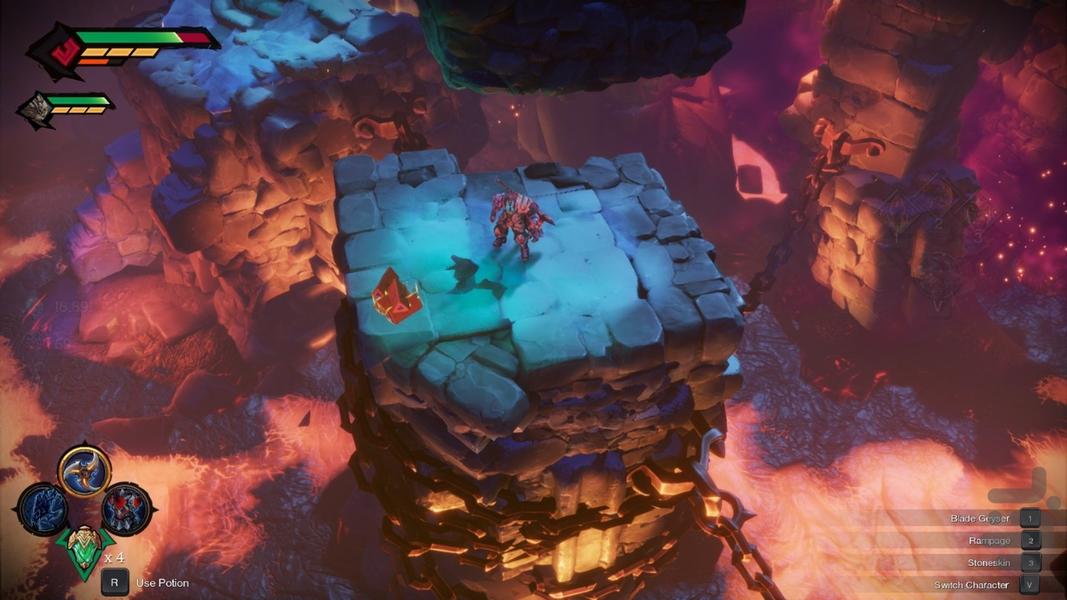 پیدایش دارکسایدرز (غیر رسمی) - Gameplay image of android game