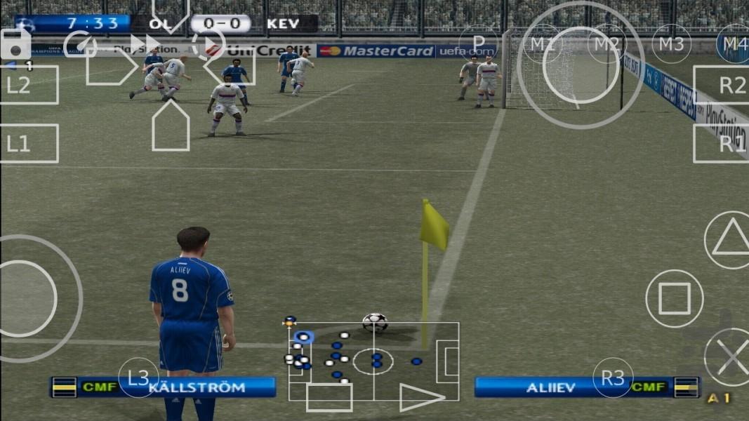 فوتبال حرفه ای ۲۰۱۰ - عکس بازی موبایلی اندروید