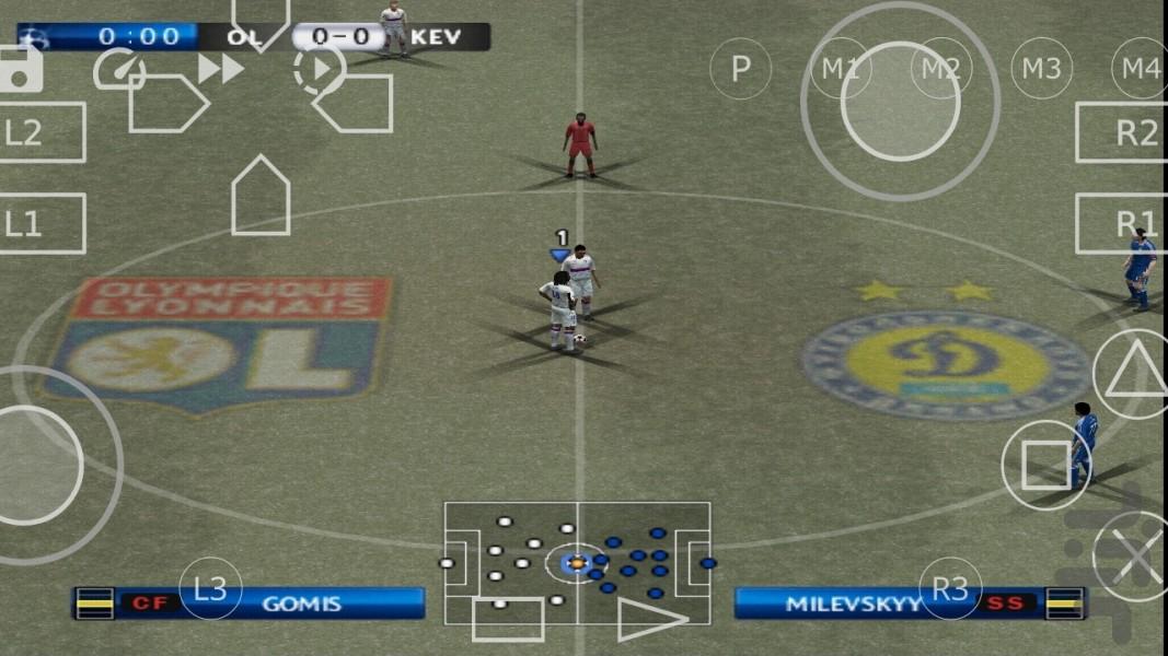 فوتبال حرفه ای 2010 - Gameplay image of android game