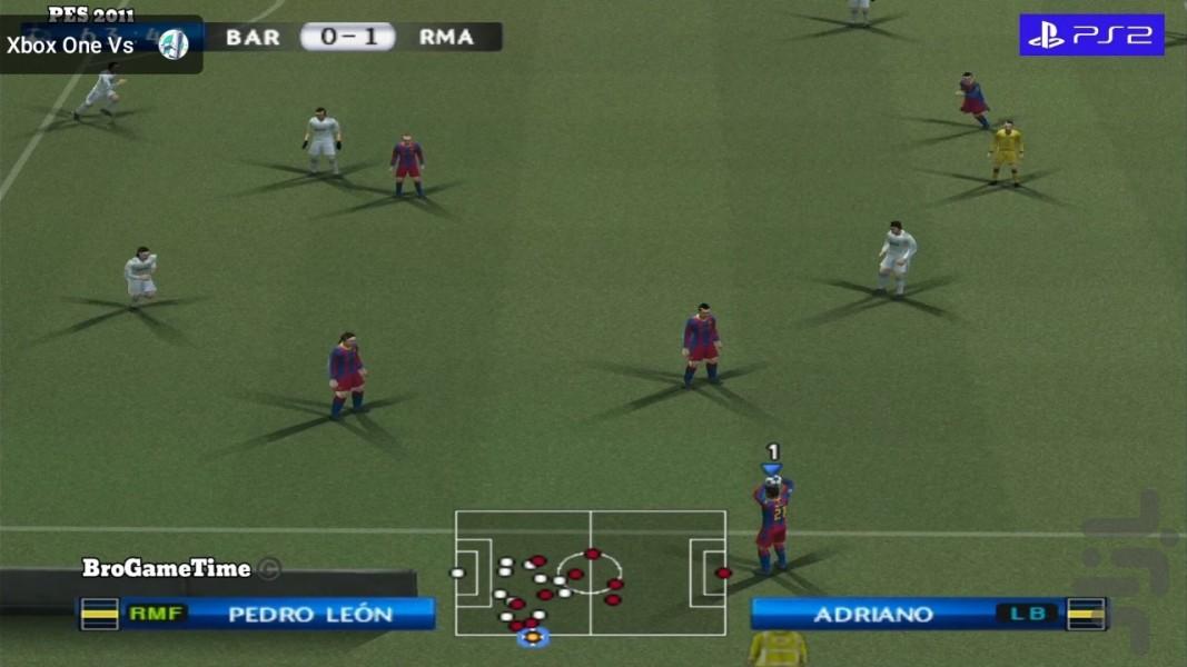 فوتبال حرفه ای ۲۰۱۱ - عکس بازی موبایلی اندروید