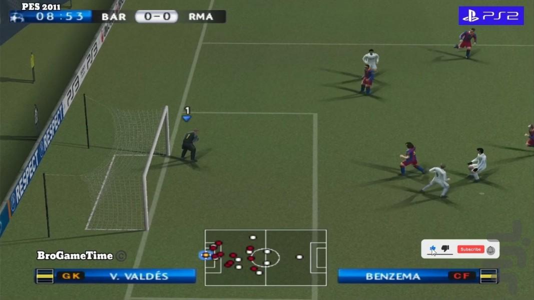 فوتبال حرفه ای ۲۰۱۱ - عکس بازی موبایلی اندروید