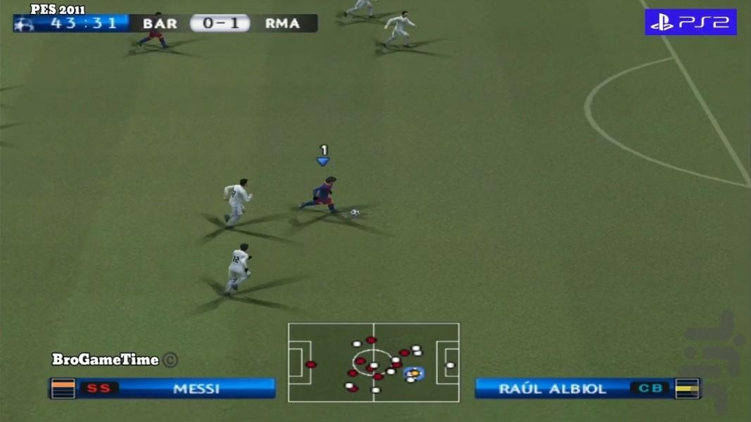 فوتبال حرفه ای ۲۰۱۱ - عکس بازی موبایلی اندروید