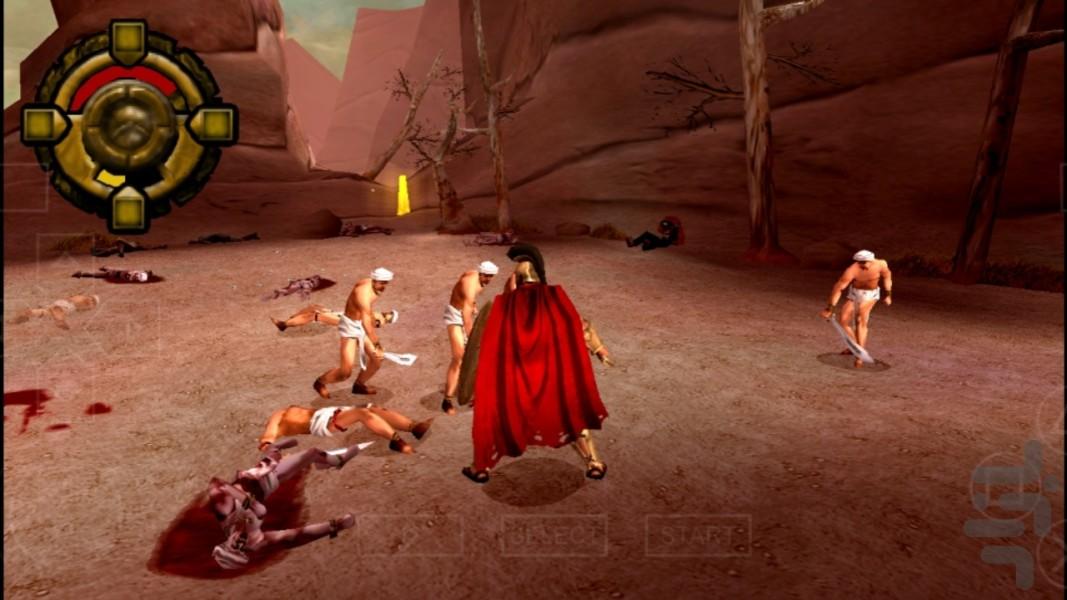 300 (راهپیمایی به سوی شکوه) غیر رسمی - Gameplay image of android game