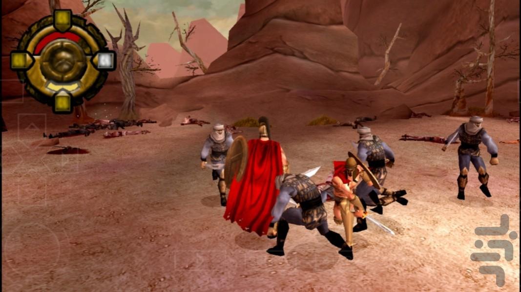 300 (راهپیمایی به سوی شکوه) غیر رسمی - Gameplay image of android game