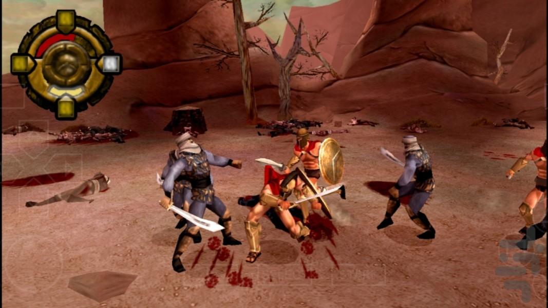 300 (راهپیمایی به سوی شکوه) غیر رسمی - Gameplay image of android game
