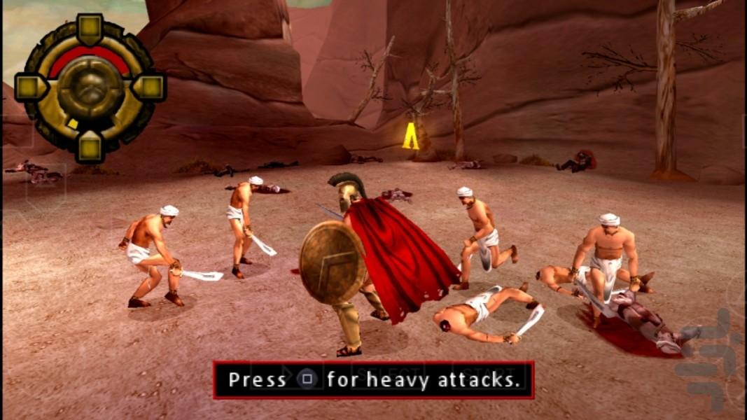 300 (راهپیمایی به سوی شکوه) غیر رسمی - Gameplay image of android game