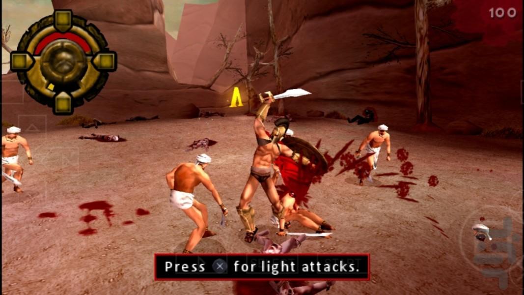 300 (راهپیمایی به سوی شکوه) غیر رسمی - Gameplay image of android game