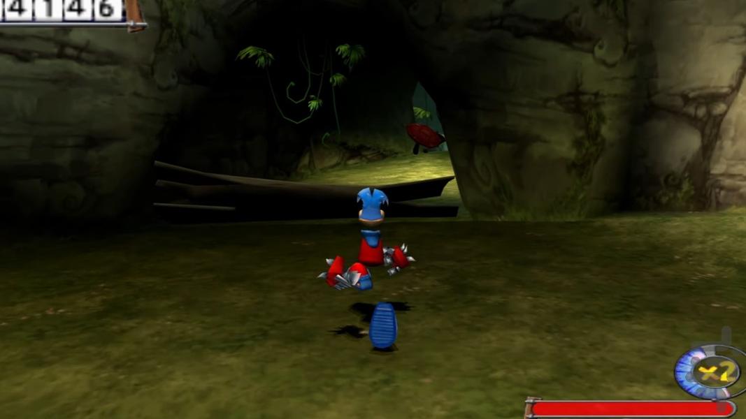 ریمن 3 هیدلم هاوک (PS2) - Gameplay image of android game