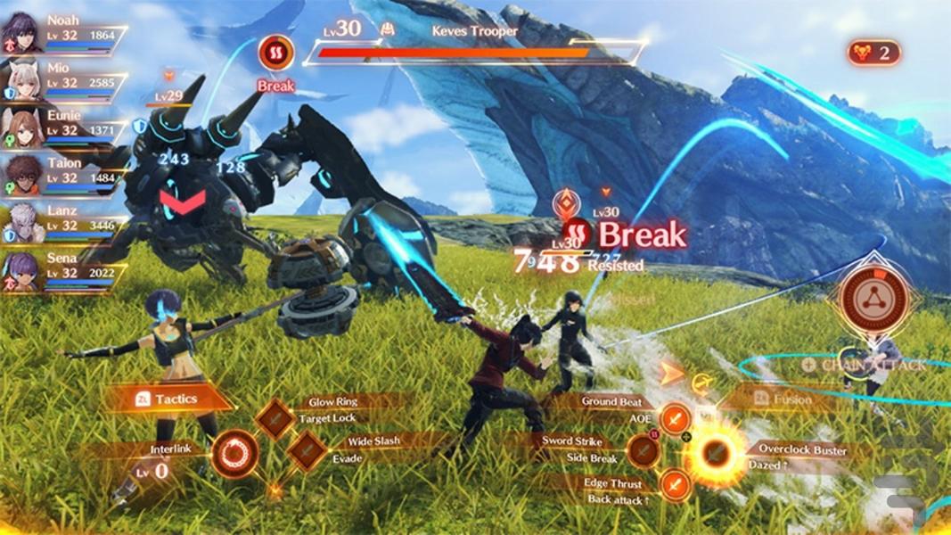 سرگذشت زنوبلید 3 (غیر رسمی) - Gameplay image of android game