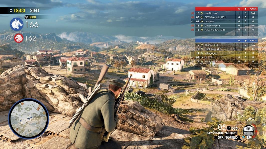 اسنایپر الیت 4 (غیر رسمی) - Gameplay image of android game
