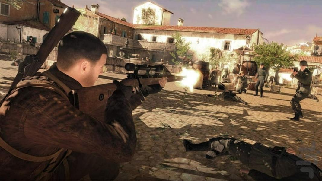 اسنایپر الیت 4 (غیر رسمی) - Gameplay image of android game