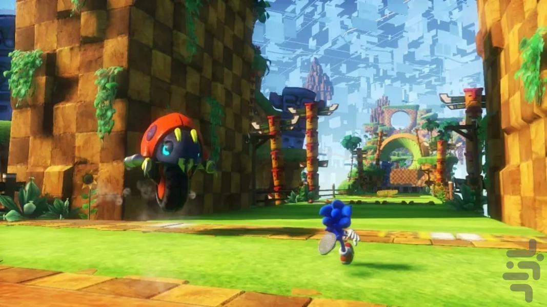 سونیک فرانتیرز (غیر رسمی) - Gameplay image of android game