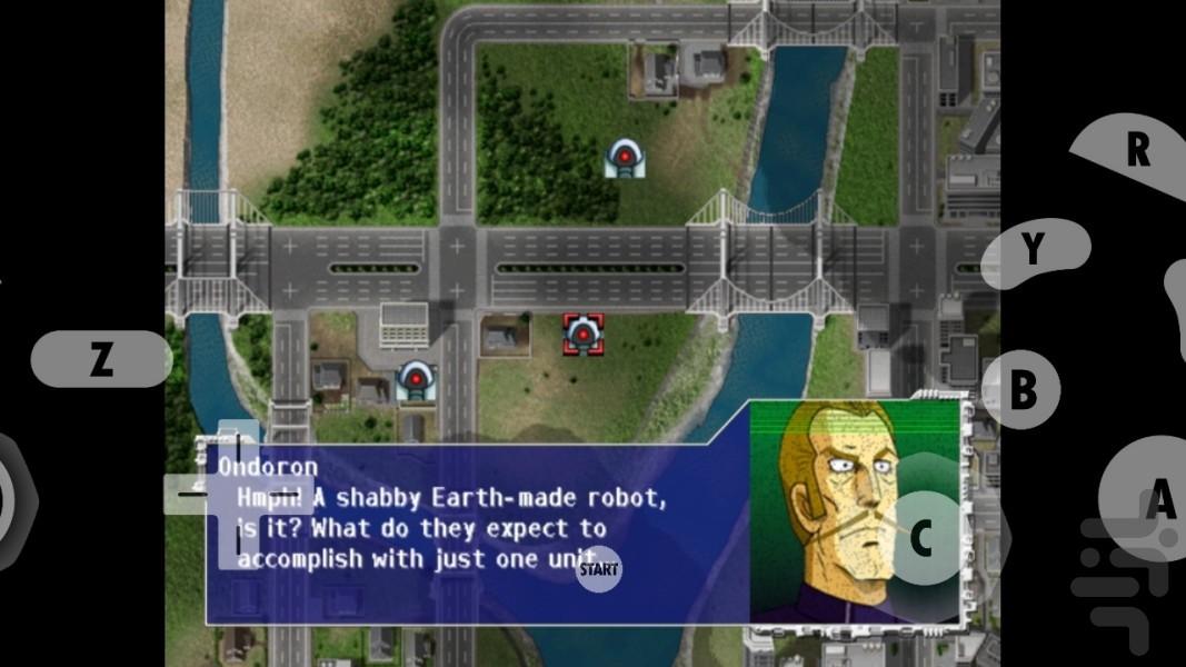 سوپر ربات جنگ GC (غیر رسمی) - Gameplay image of android game
