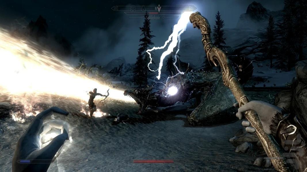 الدر اسکورولز 5 (اسکایریم) غیر رسمی - Gameplay image of android game