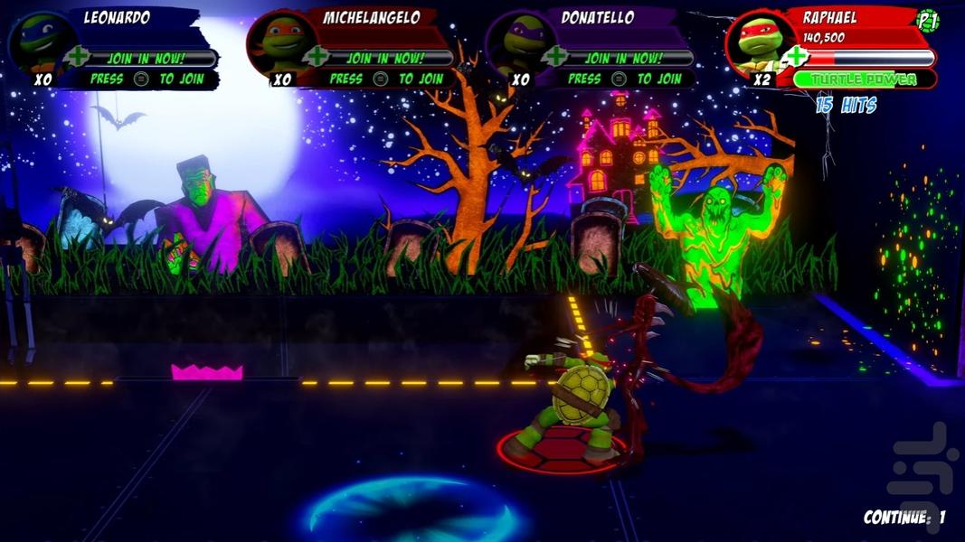 لاک پشت های نینجا (خشم جهش یافته ها) - Gameplay image of android game